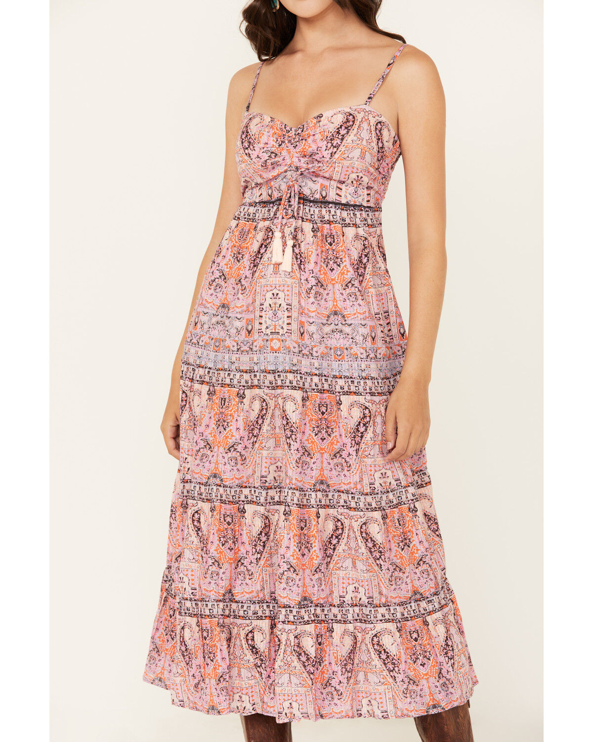 Image #3 - Cleobella Women's Loraine Sleeveless Midi Dress, Multi, hi-res