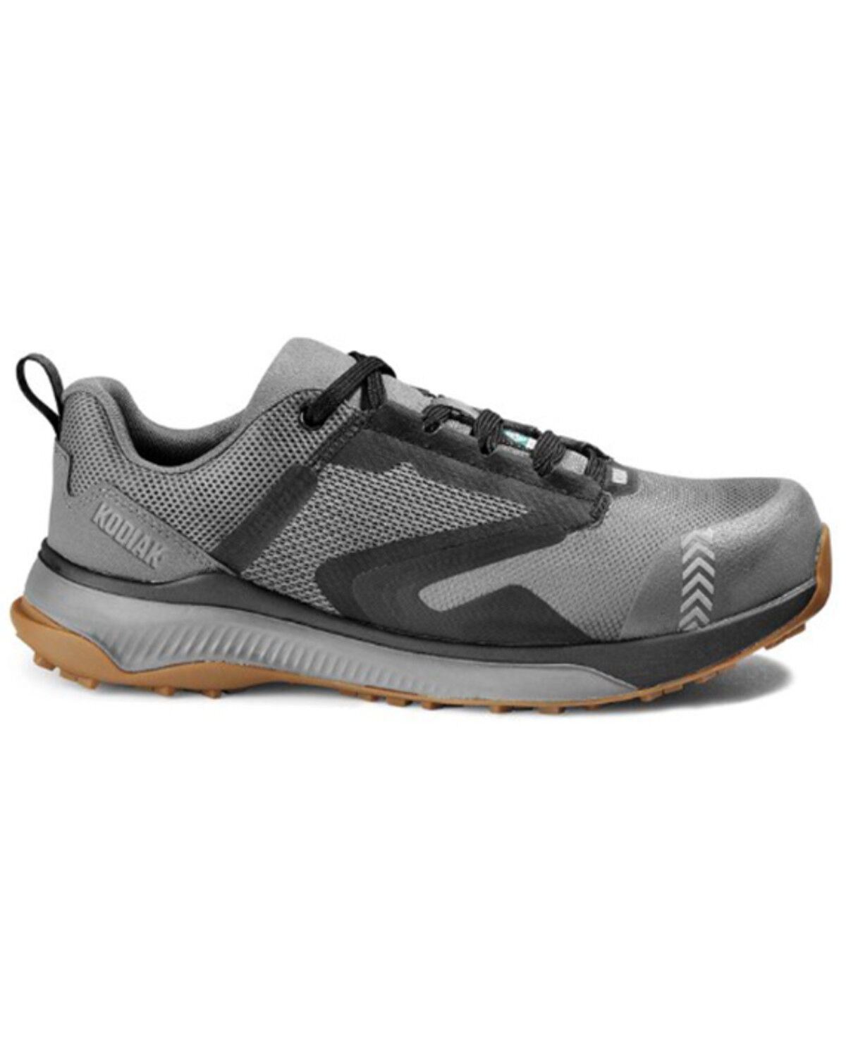 Image #2 - Kodiak Men's Quicktrail Low Athletic Work Shoes - Nano Composite Toe, Grey, hi-res