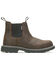 Wolverine Men's Floorhand Romeo Waterproof Work Boot - Steel Toe, Dark Brown, hi-res