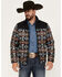 Image #1 - Pendleton Men's Genesee Reversible Print Jacket, Black, hi-res