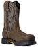 Ariat Men's Workhog XT Waterproof Western Work Boots - Composite Toe, Dark Brown, hi-res