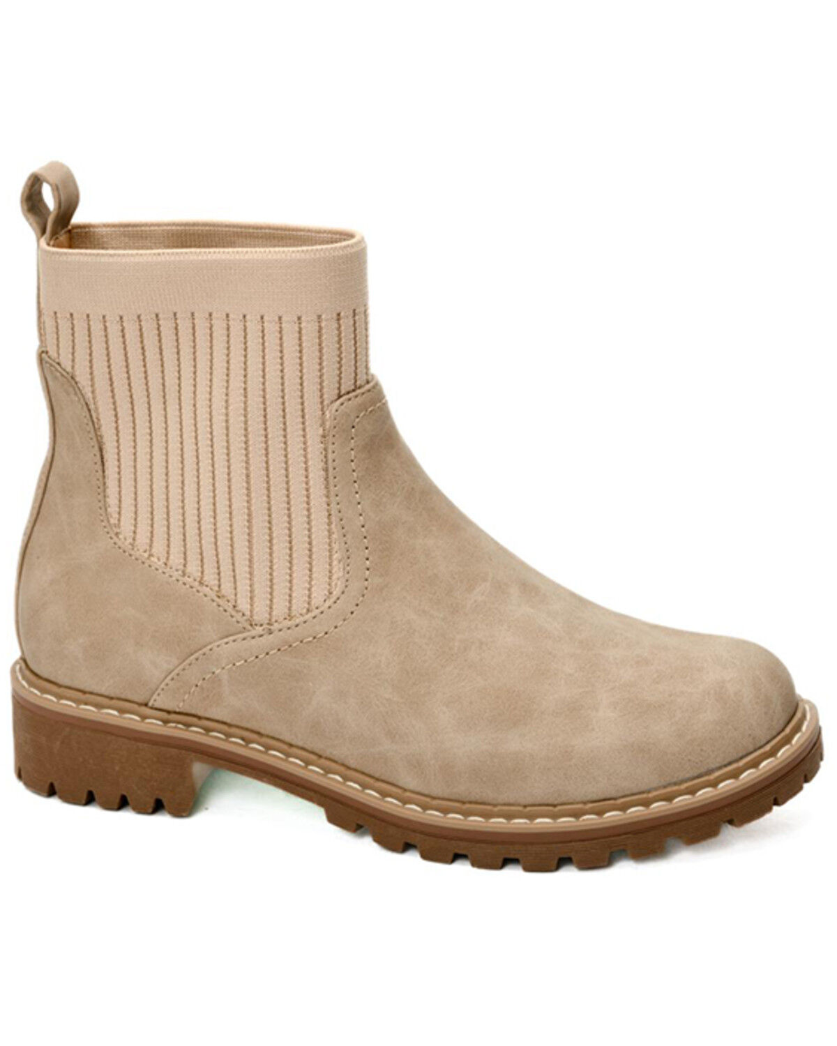 Image #1 - Corkys Women's Cabin Fever Fashion Booties - Round Toe, Camel, hi-res