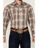 Image #3 - Stetson Men's Plaid Print Long Sleeve Snap Western Shirt, Multi, hi-res