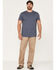Image #1 - Wrangler Men's Casual Flat Front Western Pants, Beige/khaki, hi-res