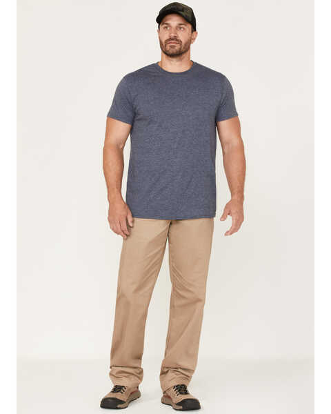 Wrangler Men's Casual Flat Front Western Pants , Beige/khaki, hi-res