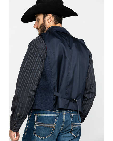 Image #2 - Scully RangeWear Men's Western Wool Four Pocket Vest , , hi-res