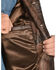 Image #5 - Kobler Leather Men's Rusty Leather Jacket, Brown, hi-res