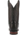 Image #5 - Dan Post Men's Stockman Western Performance Boots - Broad Square Toe, Brown, hi-res