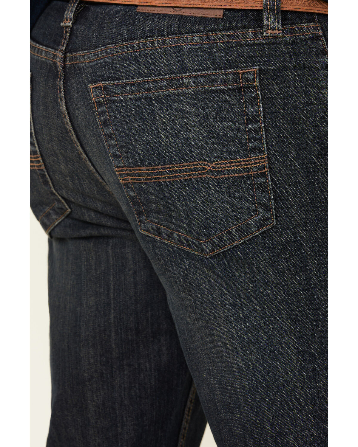 Cody James Men's Barn Sour Dark Wash Slim Straight Stretch