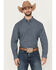 Image #1 - Ariat Men's Pro Series Paddy Classic Fit Checkered Print Long Sleeve Button-Down Western Shirt, Black, hi-res