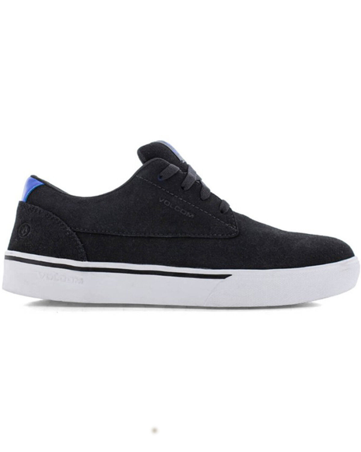 Image #2 - Volcom Men's Skate Inspired Work Shoes - Composite Toe, Black, hi-res