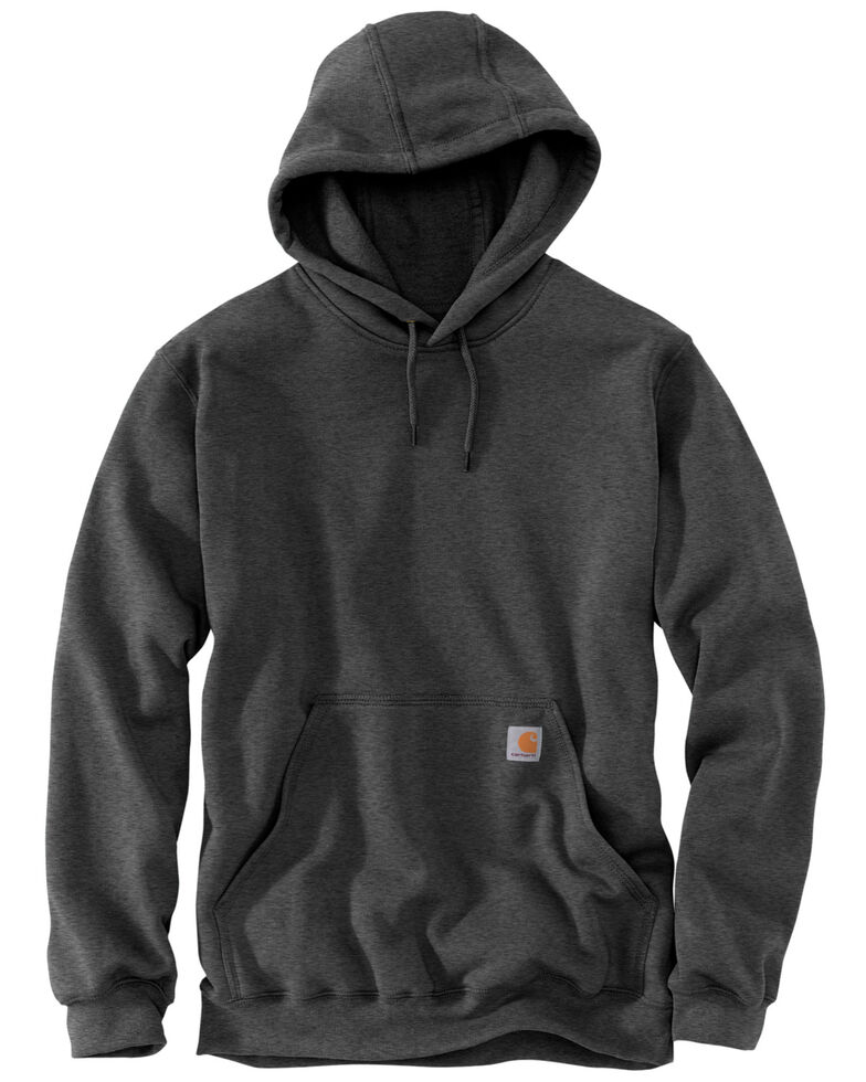 Carhartt Midweight Hooded Pullover Sweatshirt, Charcoal, hi-res