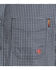 Image #2 - Ariat Men's FR Plaid Work Shirt - Big & Tall, Blue, hi-res