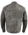 Image #3 - Milwaukee Leather Men's Distressed 2-in-1 Concealed Carry Leather Jacket - 3X, Brown, hi-res