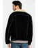 Image #2 - Scully Men's Boar Suede Southwestern Yolk Jean Jacket, Black, hi-res
