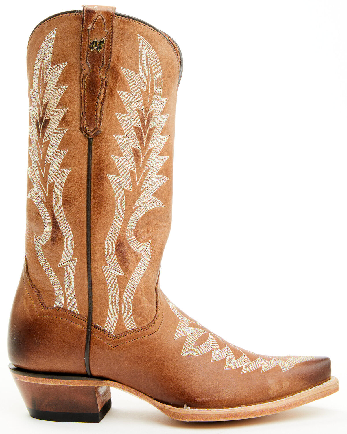 Image #2 - Dan Post Women's Rochelle Western Boots - Snip Toe, Honey, hi-res