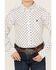 Image #3 - Ariat Boys' Parker Cactus Print Long Sleeve Button-Down Western Shirt, White, hi-res