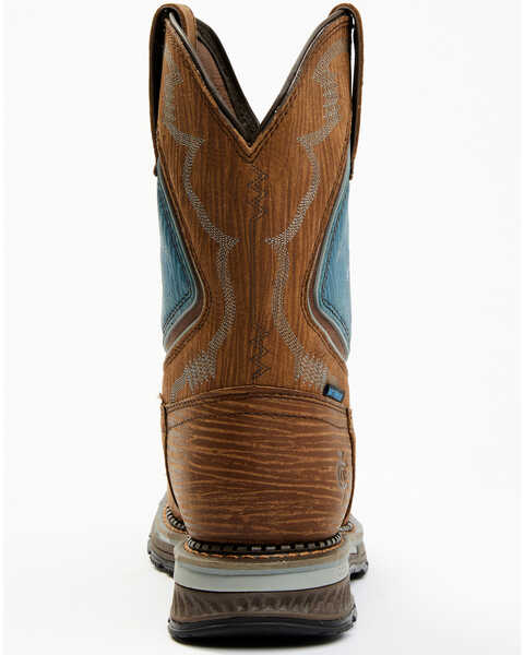 Image #5 - Cody James Men's Disruptor Waterproof Work Boots - Composite Toe, Blue, hi-res