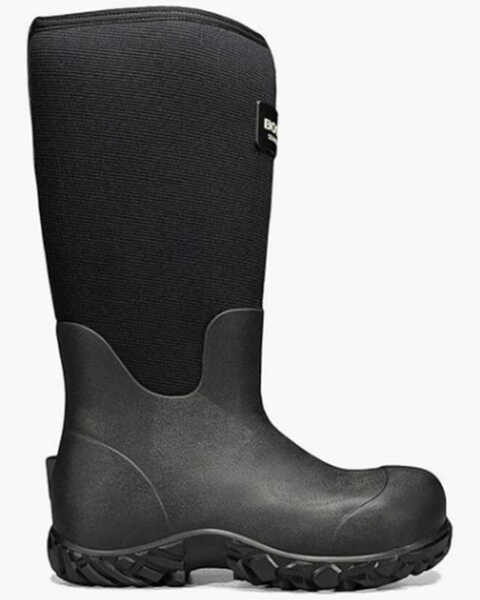 Bogs Men's Workman 17" Waterproof Insulated Work Boots - Composite Toe, Black, hi-res