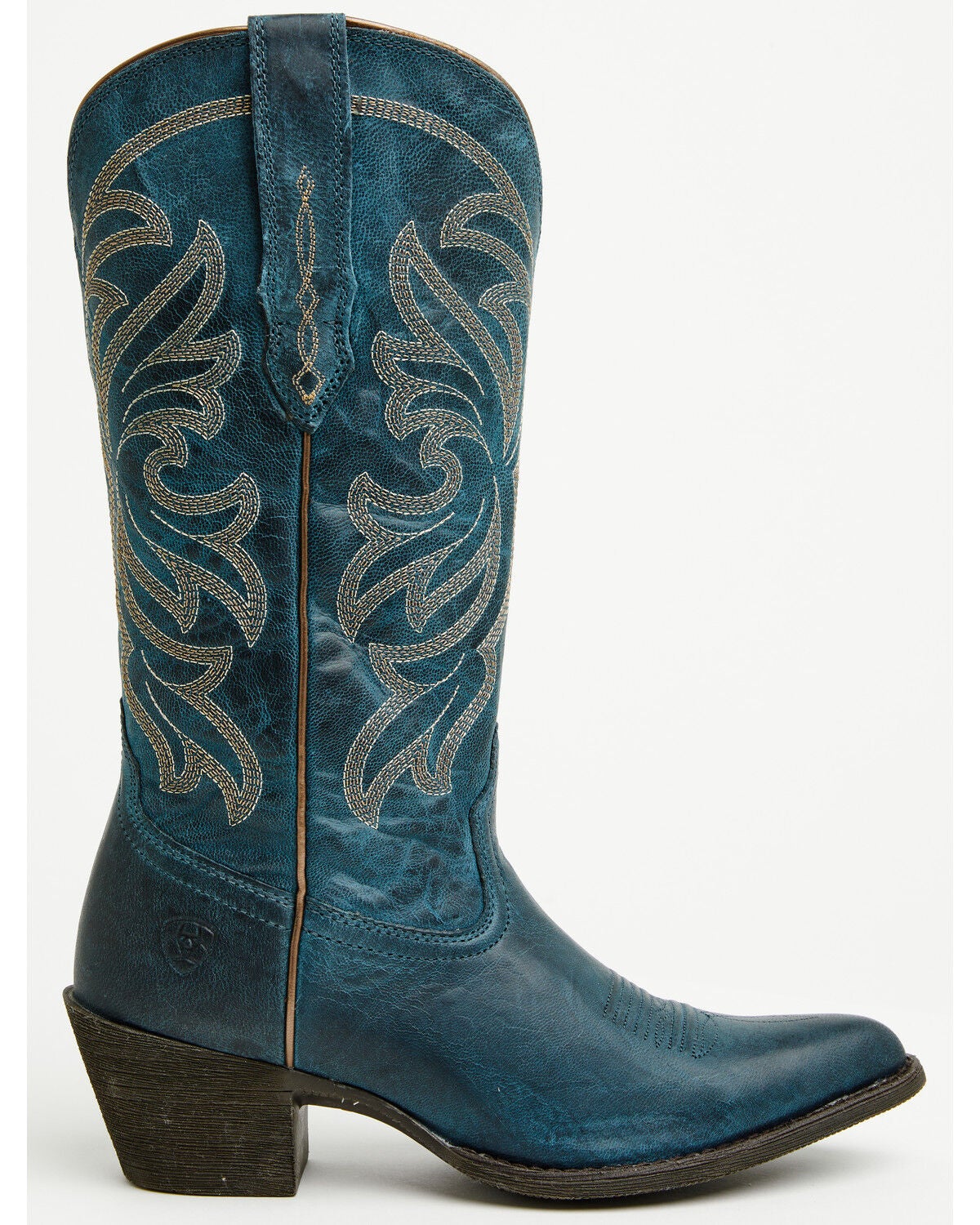 Image #2 - Ariat Women's Heritage Western Western Boots - Round Toe, Blue, hi-res