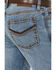 Image #4 - Cody James Men's Highland Wash Wyatt Slim Bootcut Stretch Denim Jeans, Light Wash, hi-res