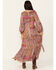 Image #4 - Molly Bracken Women's Livia Floral Maxi Dress , Fuchsia, hi-res