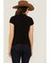 Image #4 - RANK 45® Women's Legendary Graphic Raglan Tee, Black, hi-res