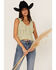 Image #1 - Shyanne Women's Sweater Knit Tank, Seafoam, hi-res