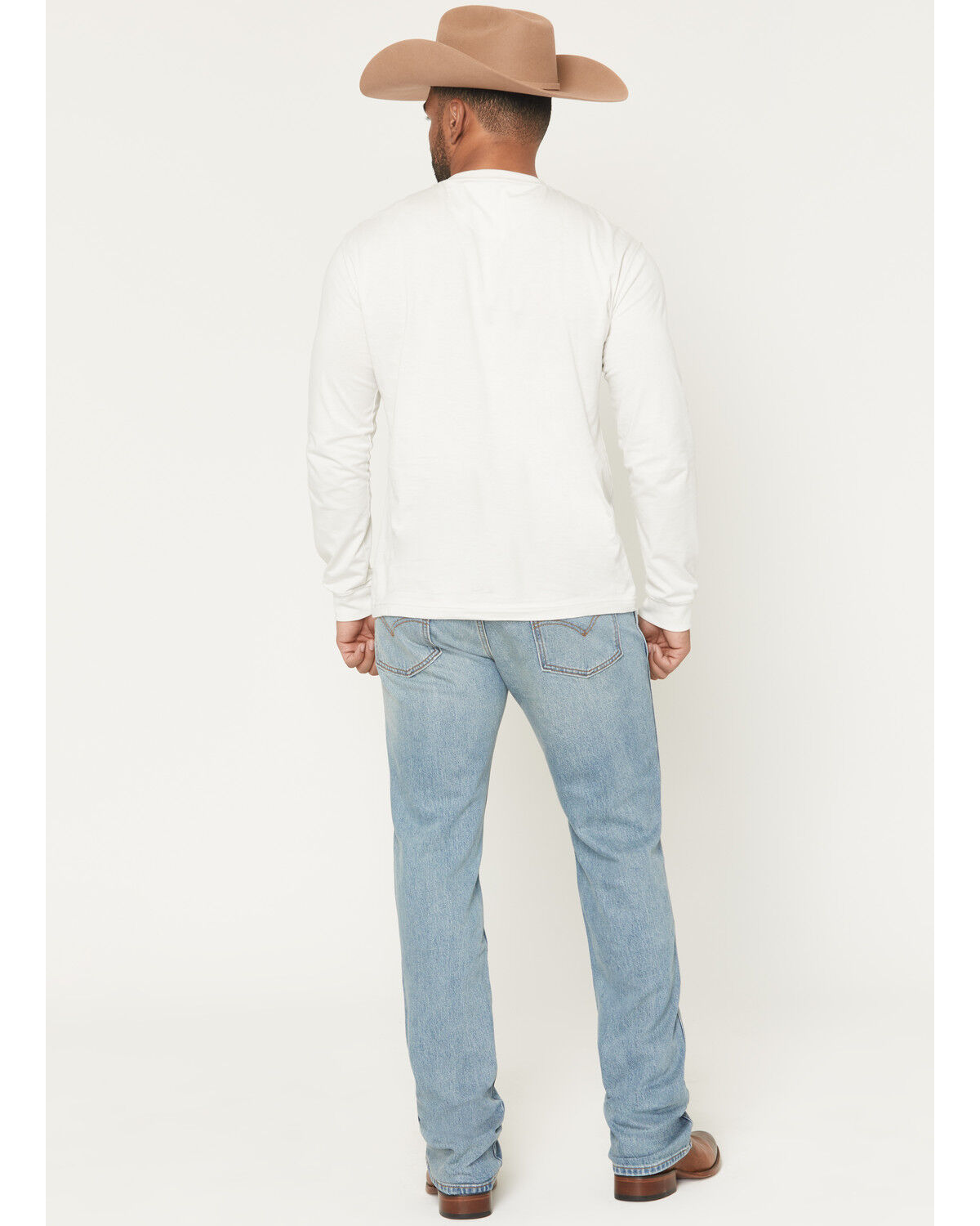 Image #3 - Levi's Men's 537 Running Early Light Wash Bootcut Denim Jeans, Light Wash, hi-res