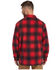 Image #2 - Timberland PRO Men's Gritman Plaid Print Long Sleeve Snap Flannel Shirt, Red, hi-res