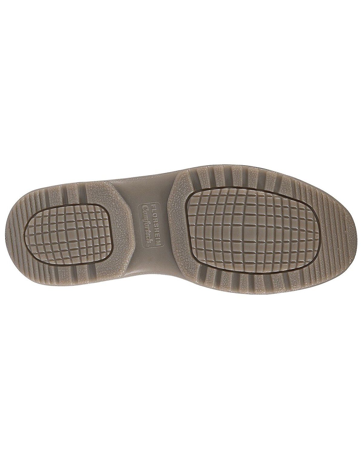 Image #2 - Florsheim Men's Compadre Internal Met Guard Lace-Up Oxford Shoes - Steel Toe, Brown, hi-res
