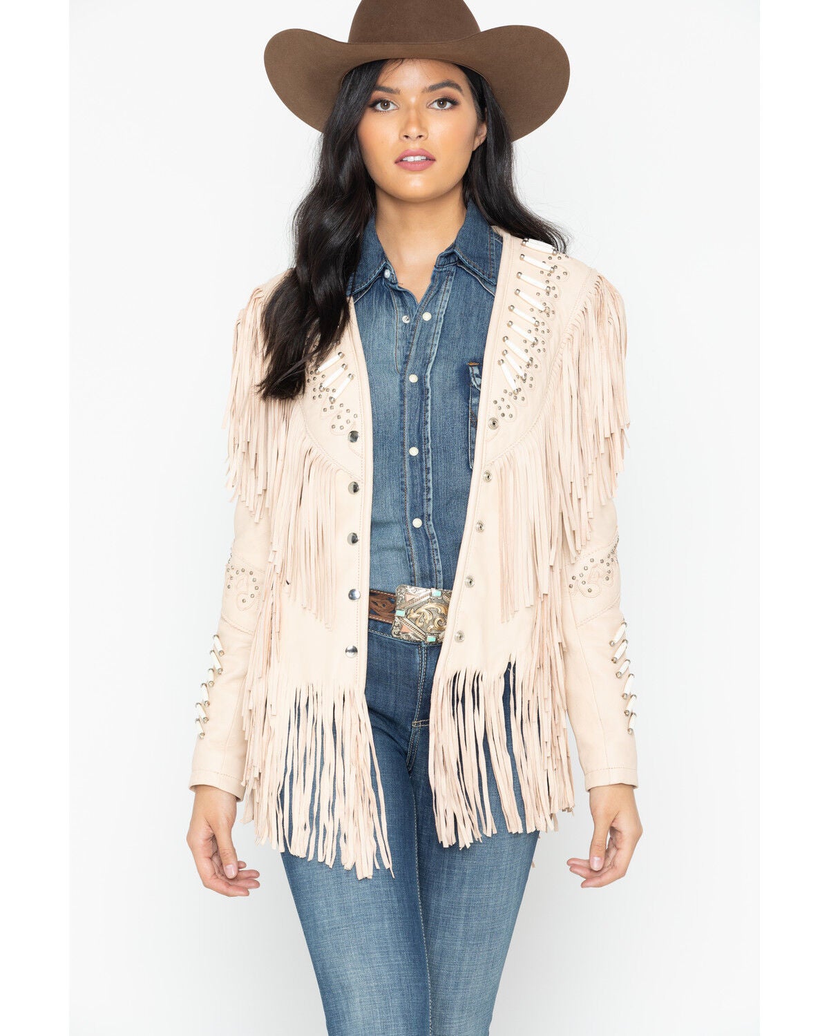 fringe jacket womens