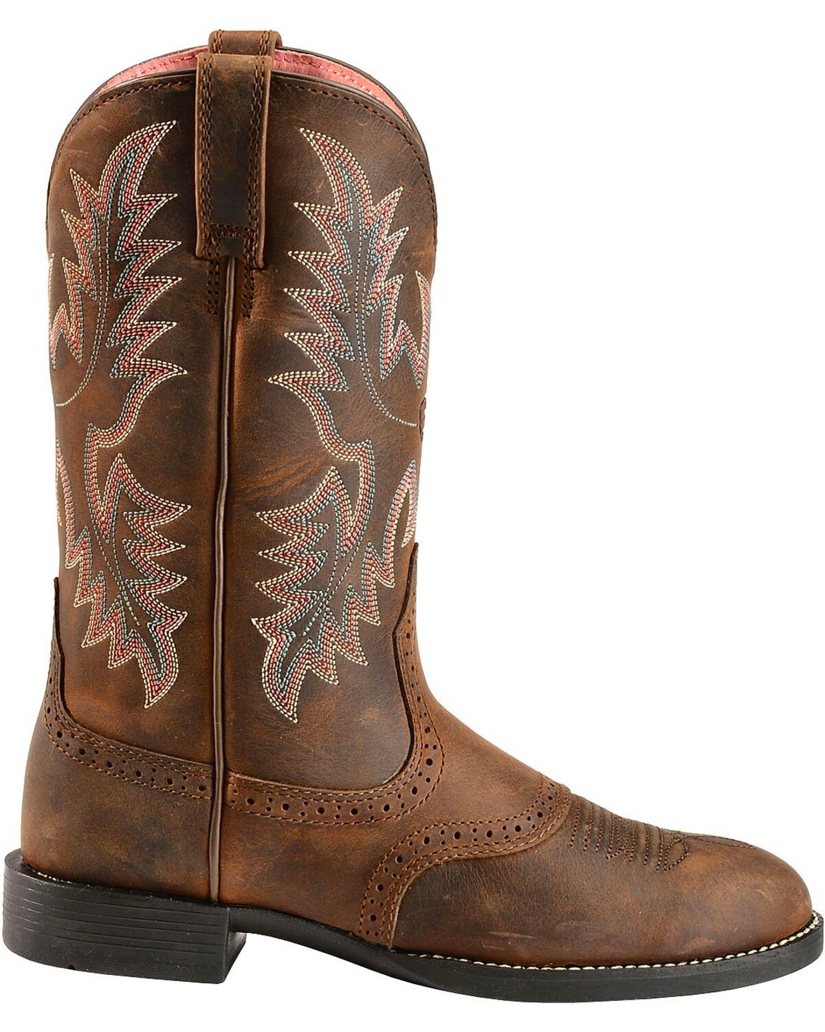ariat boots round toe