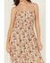 Image #3 - Rock & Roll Denim Women's Floral Print Sleeveless Midi Dress, Natural, hi-res