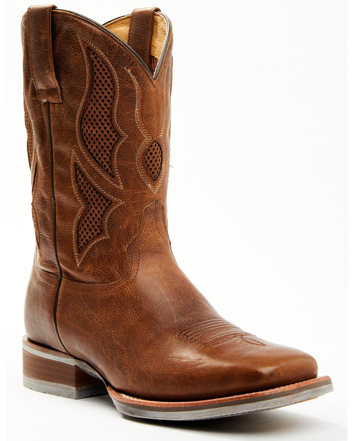 Cody James Men's Xero Gravity Extreme Maximo Performance Leather Western Boots - Broad Square Toe, Lt Brown, hi-res