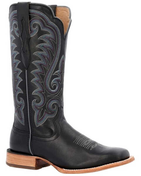 Image #1 - Durango Women's Arena Pro™ Western Performance Boots - Broad Square Toe, Black, hi-res