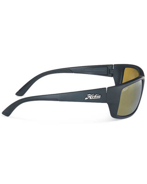 Image #3 - Hobie Men's Snook Satin Black Polarized Sunglasses , Black, hi-res