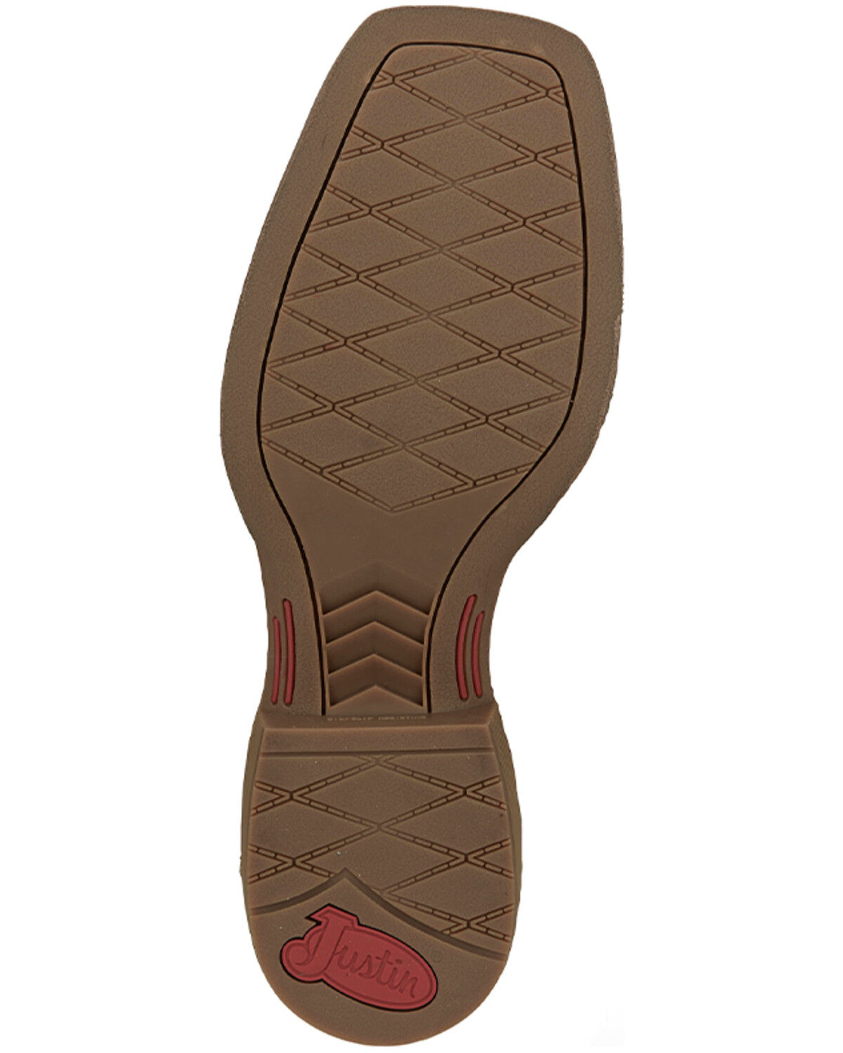 Image #7 - Justin Men's 11" Canter Western Boots - Broad Square Toe, Brown, hi-res