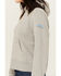 Image #3 - Ariat Women's Rebar Lightweight Cropped Hoodie, Heather Grey, hi-res