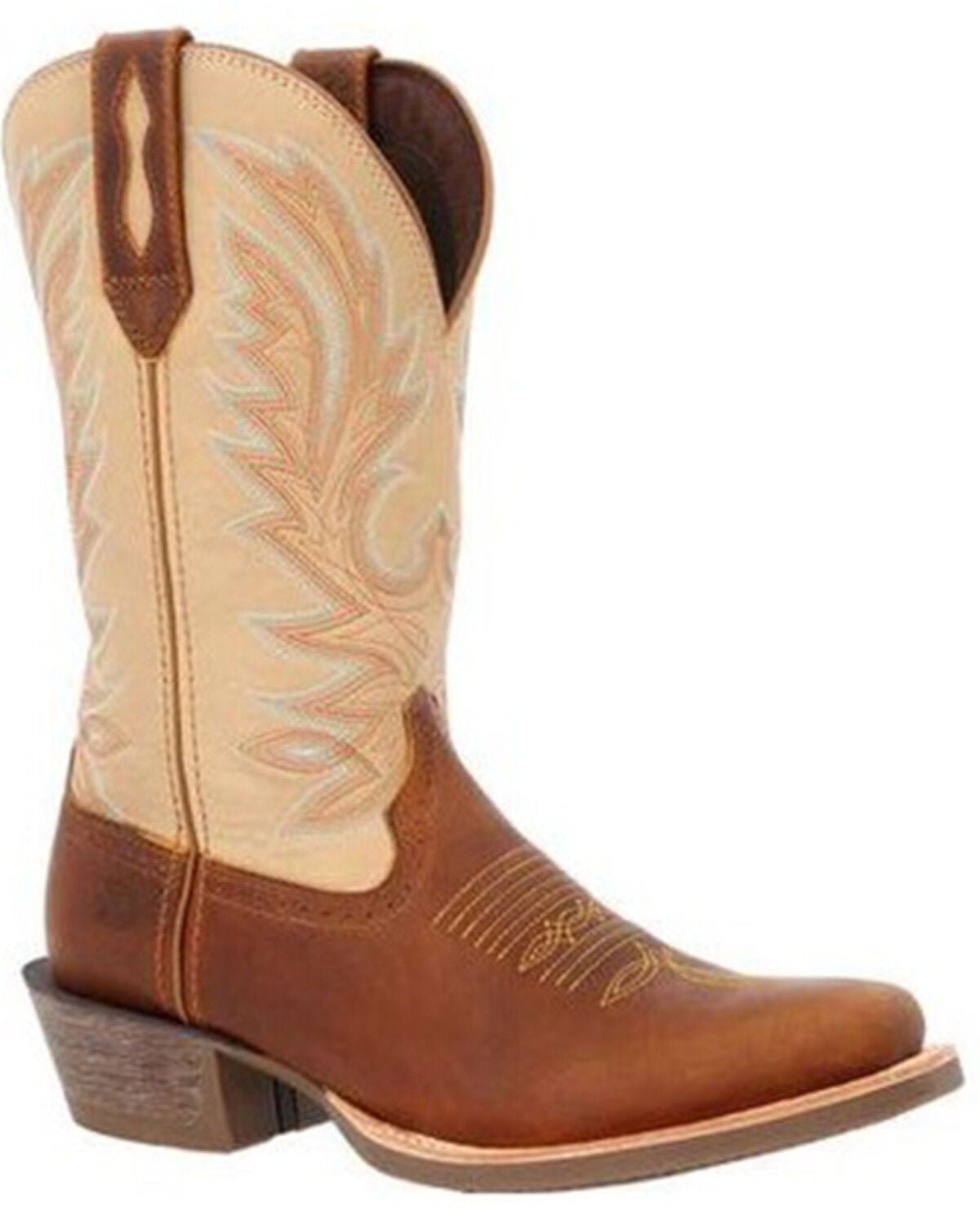 Durango Men's Rebel Pro Western Performance Boots - Square Toe, Brown, hi-res