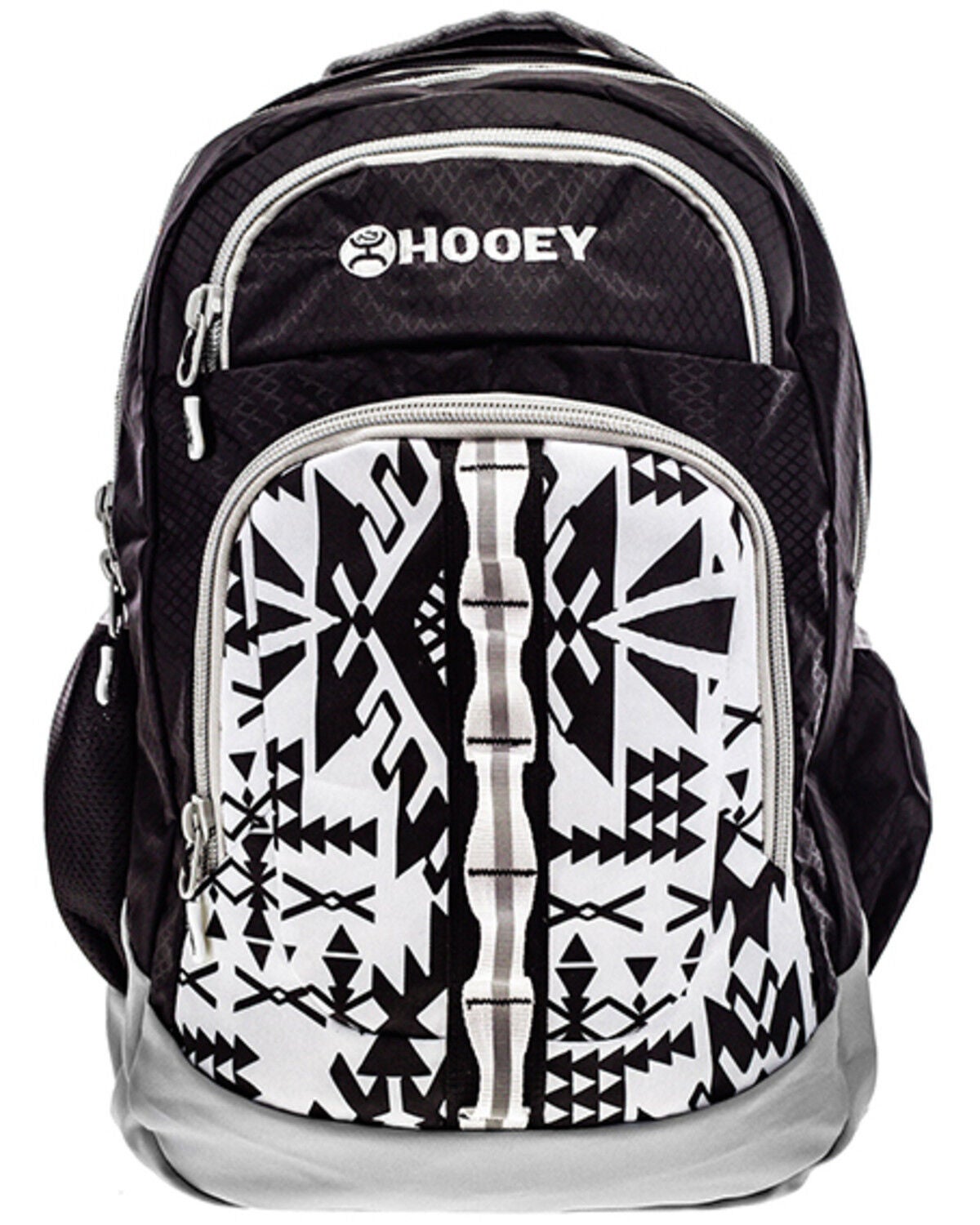 Image #1 - Hooey Ox Southwestern Print Backpack, Black, hi-res