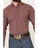 Image #3 - Ariat Men's Pro Series Tyson Checkered Print Long Sleeve Button-Down Western Shirt, Red, hi-res