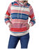 Image #2 - Kimes Ranch Women's Striped Hoodie, Navy, hi-res