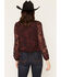 Image #4 - Idyllwind Women's Delwood Tie-Front Long Sleeve Blouse, Wine, hi-res