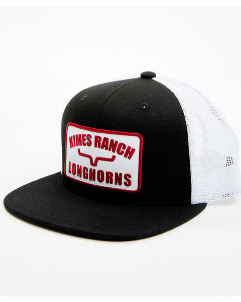 Image #1 - Kimes Ranch Men's LCJ Mesh Back Ball Cap , Black, hi-res