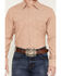 Image #3 - Wrangler X Cody Johnson Men's Solid Long Sleeve Pearl Snap Western Shirt, Brown, hi-res