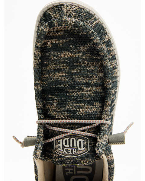 Image #6 - HEYDUDE Men's Wally Sox Casual Shoes - Moc Toe, Camouflage, hi-res
