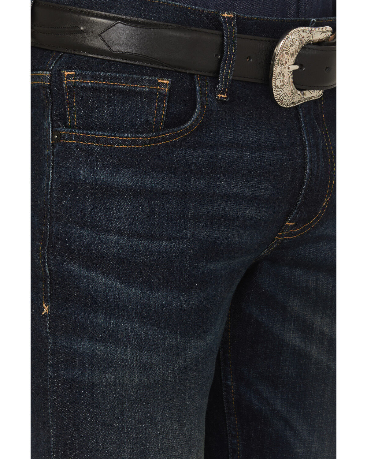 Image #2 - Cody James Black 1978® Men's Tyler Slim Straight Stretch Denim Jeans, Dark Wash, hi-res