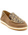 Image #1 - RANK 45® Women's Leopard Print Casual Shoes - Moc Toe, Tan, hi-res