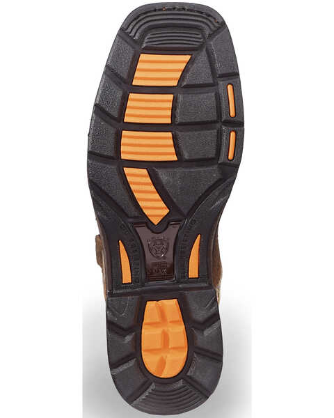 Image #5 - Ariat Men's WorkHog® Patriot Western Boots - Steel Toe , Brown, hi-res